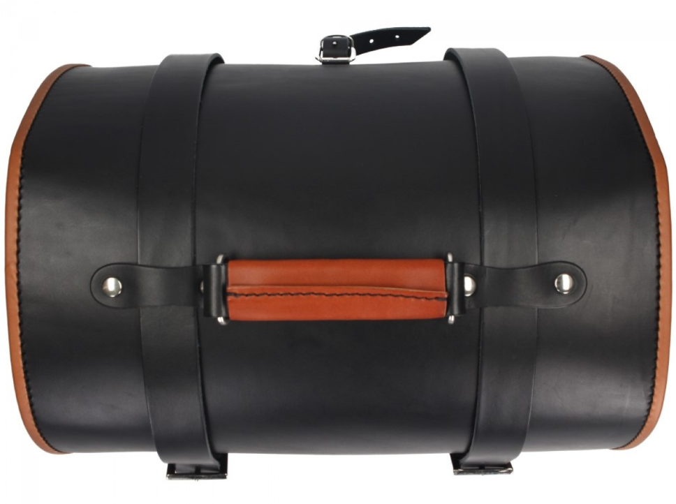 Sac en cuir Vespa d'origine - noir