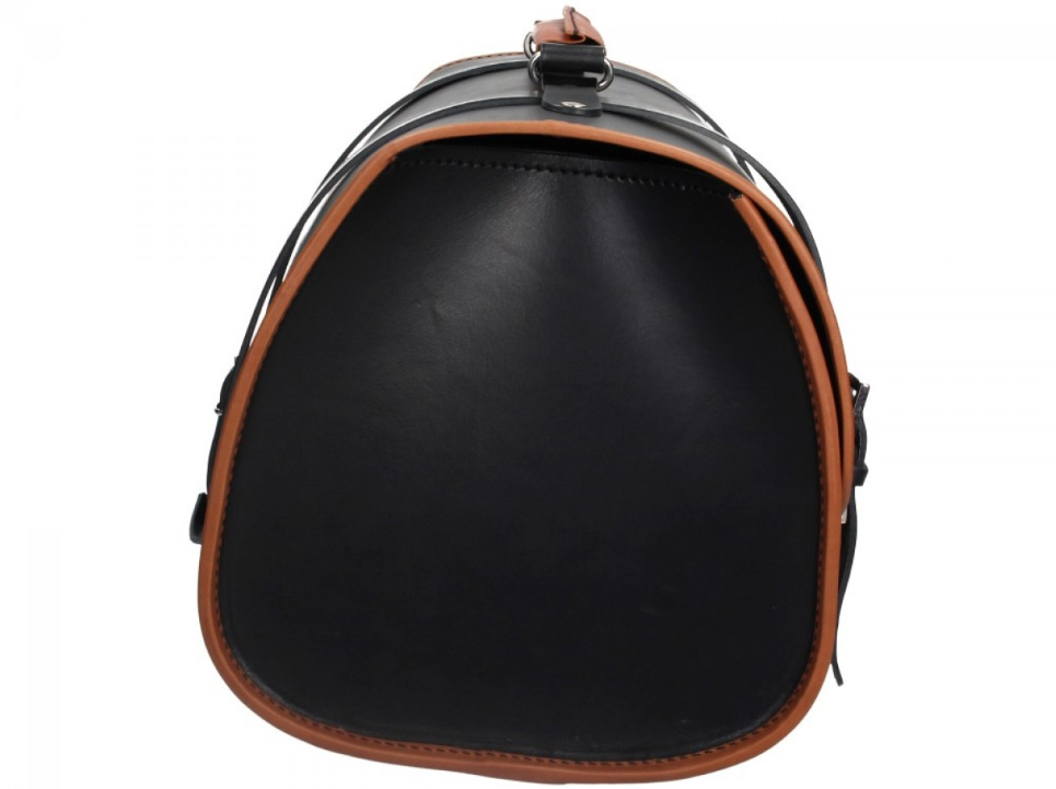 Sac en cuir Vespa d'origine - noir
