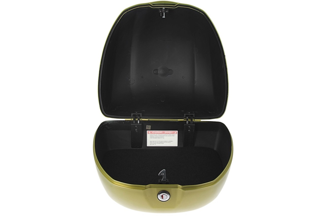 Top case Vespa 32 L vert mat V03 sans dossier