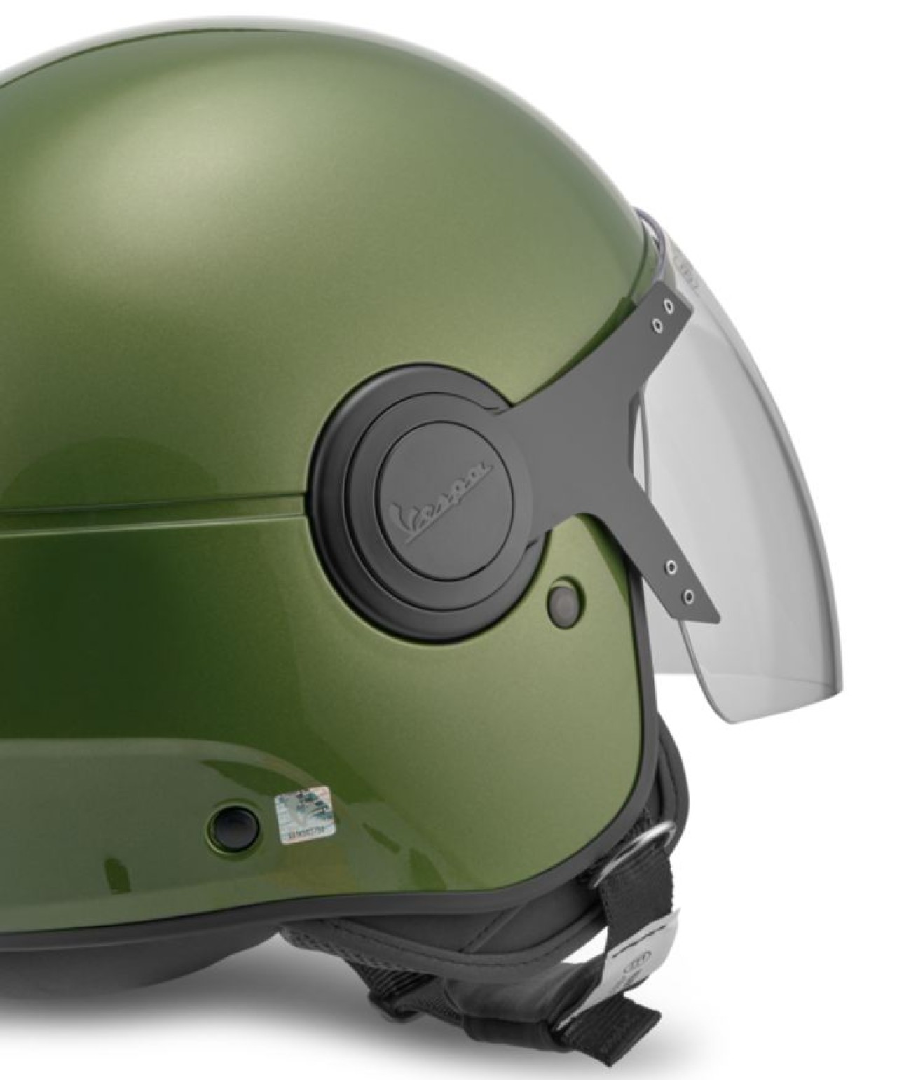 Vespa casque jet Demi Jet, vert argentario