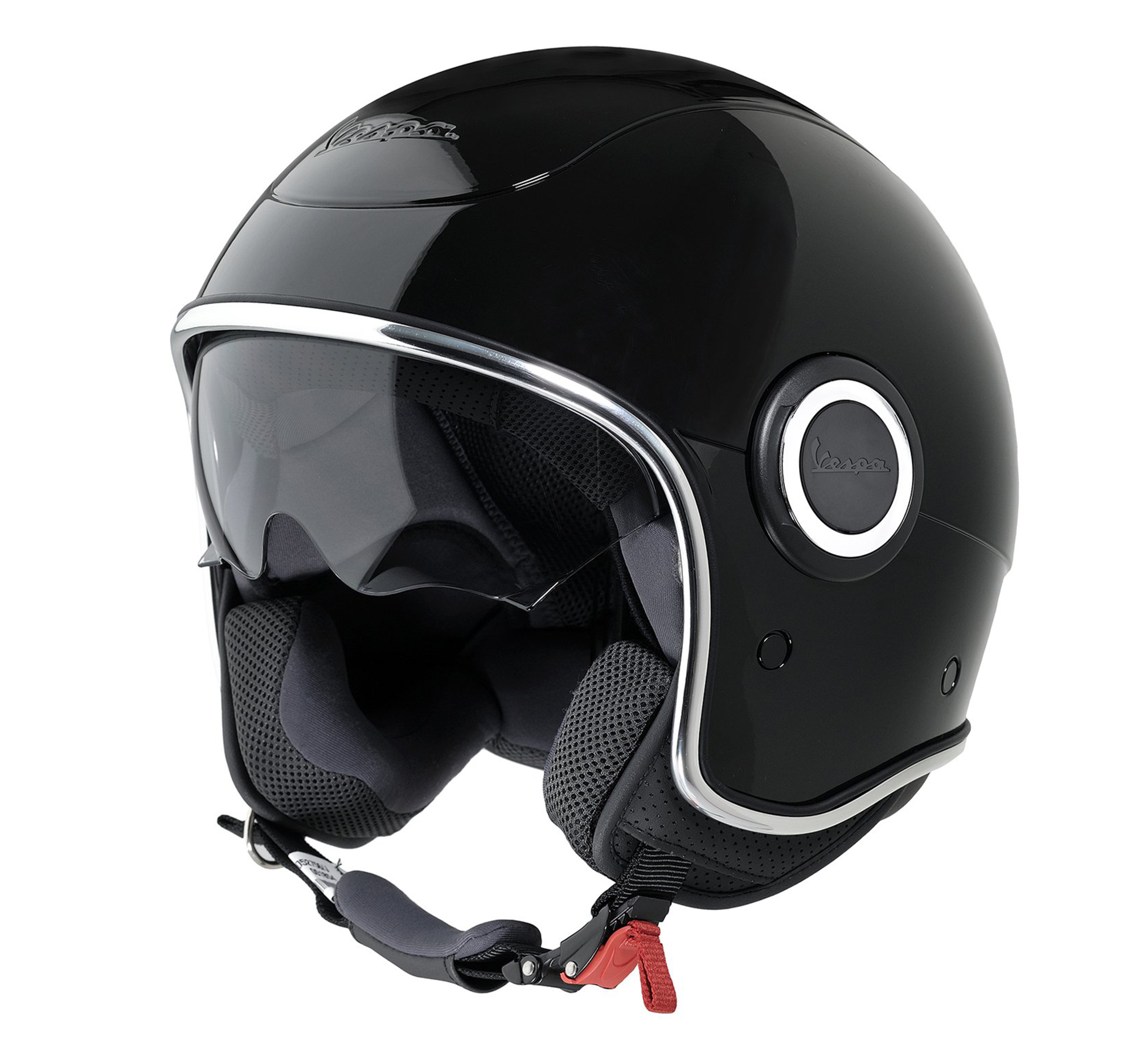 Casque jet Vespa VJ1 noir
