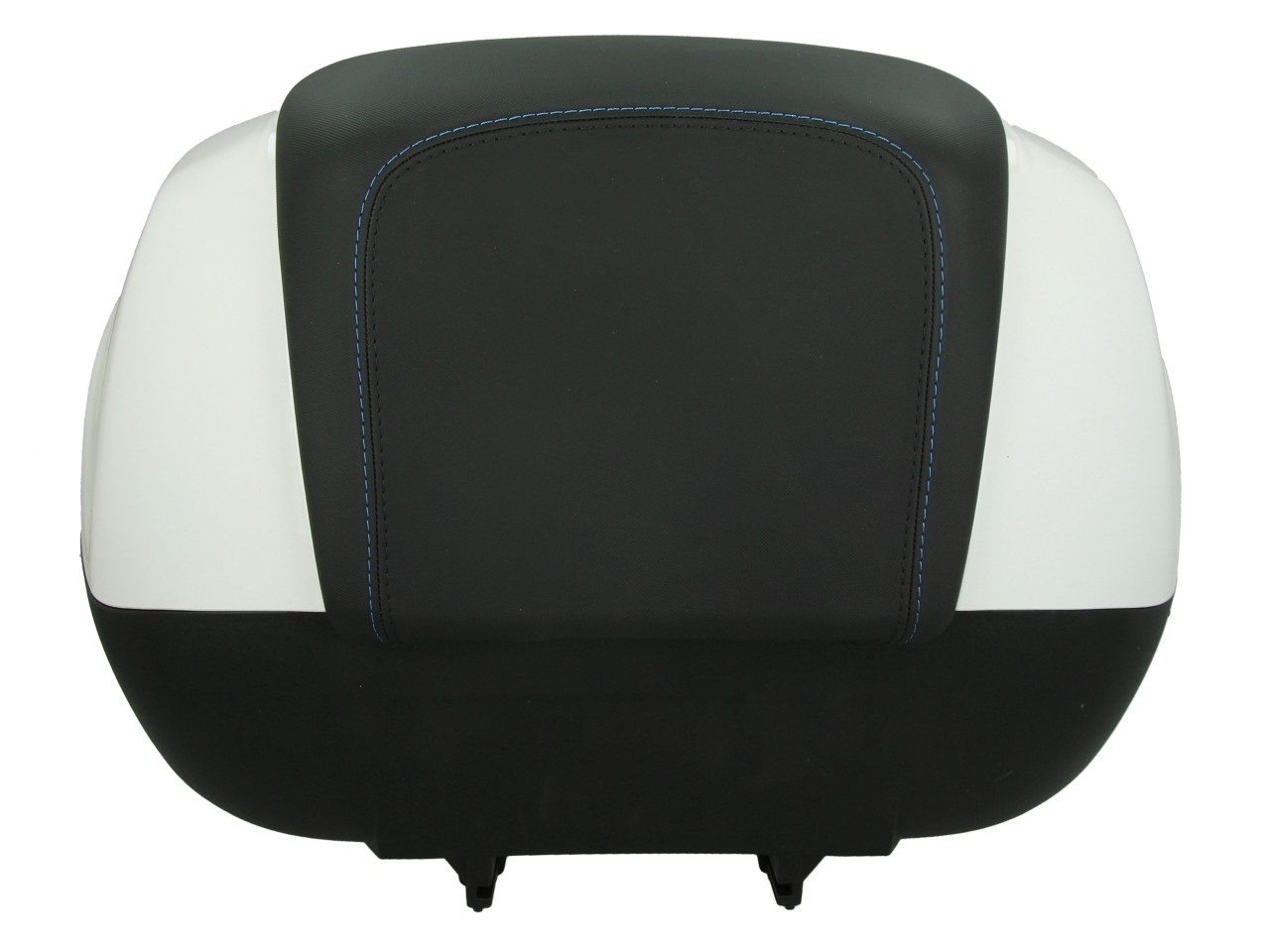 Top case 37 L avec dossier pour Piaggio MP3 HPE Maxi 400 Sport (2024) - montebianco 544